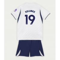 Camisa de Futebol Tottenham Hotspur Dominic Solanke #19 Equipamento Principal Infantil 2026-27 Manga Curta (+ Calças curtas)